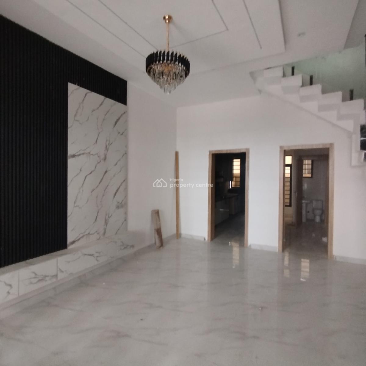 Brand New 4 Bedroom Terrace Duplex, General Paint By Pepperoni Restaurant, Ajah, Lagos, Terraced Duplex for Sale