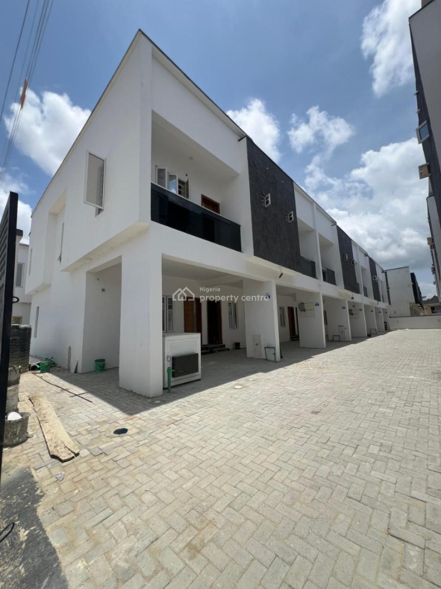 Nice 3 Bedroom Terrace Duplex, General Paint By Pepperoni Restaurant Close to Lbs, Ajah, Lagos, Terraced Duplex for Sale
