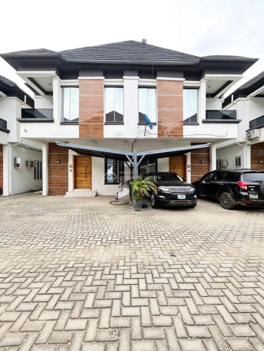 Luxury 4 Bedroom Semi-detached Duplex with Excellent Facility, Lekki Conversation Road, Lekki, Lagos, Semi-detached Duplex for Rent