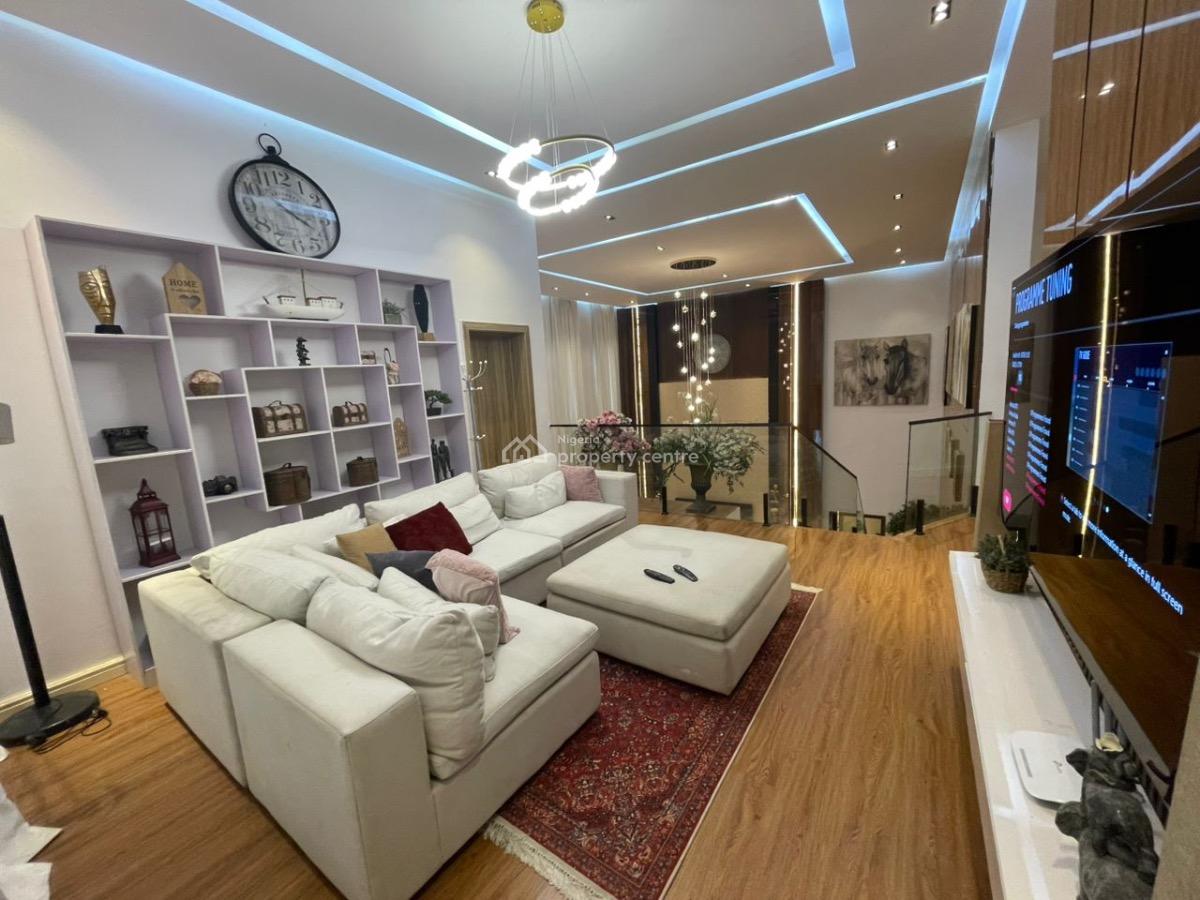 Furnished 5-bedroom Detached Duplex with Pool & Smart Features, Pinnock Beach Estate, Osapa, Lekki, Lagos, Detached Duplex for Sale