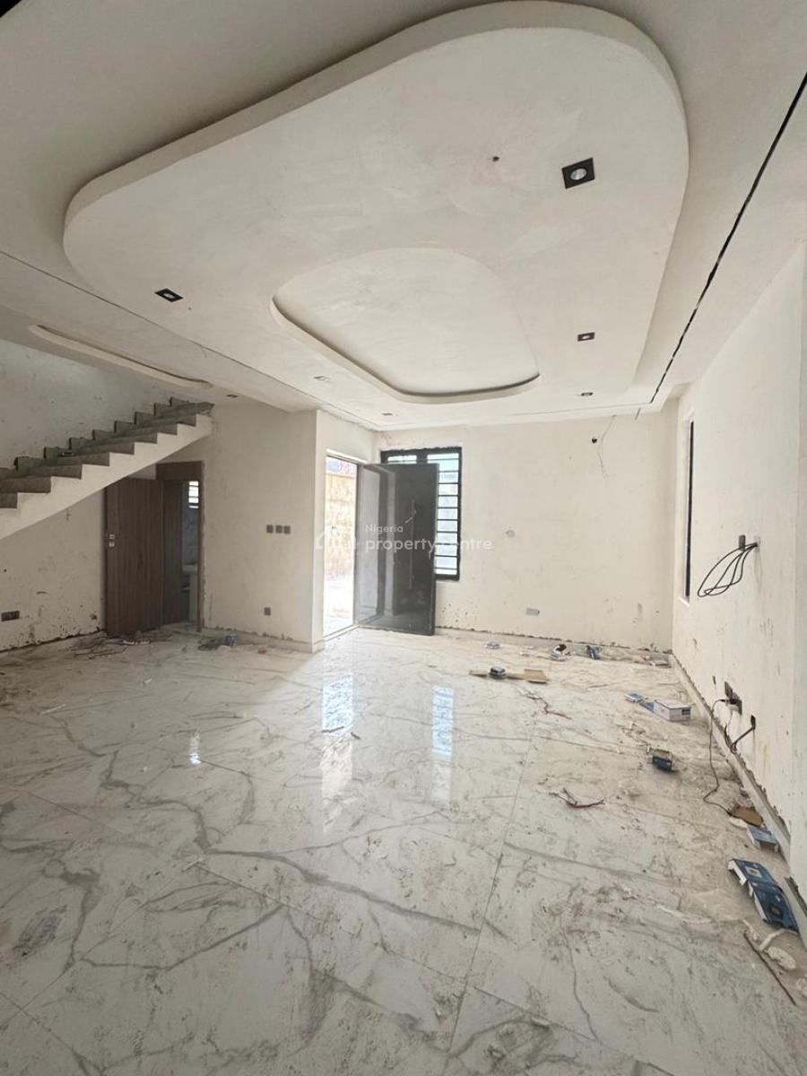 Luxurious 4 Bedroom Fully Detached Duplex with Bq, 5 Min From Excellence Hotel, Ogba, Ikeja, Lagos, Detached Duplex for Sale