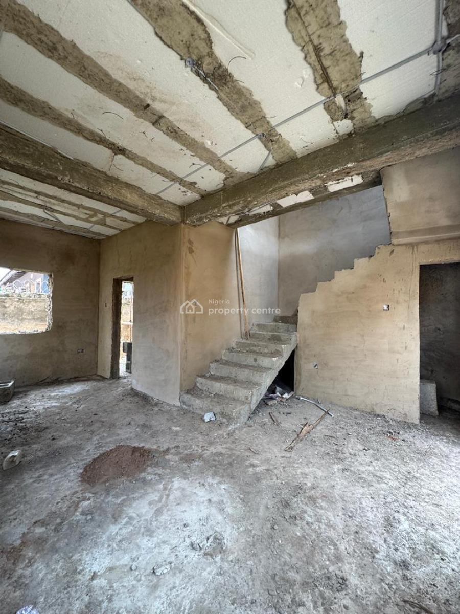 Smart 3 Bed Terrace Duplex with Bq, Off College Road, Ogba, Ikeja, Lagos, Terraced Duplex for Sale