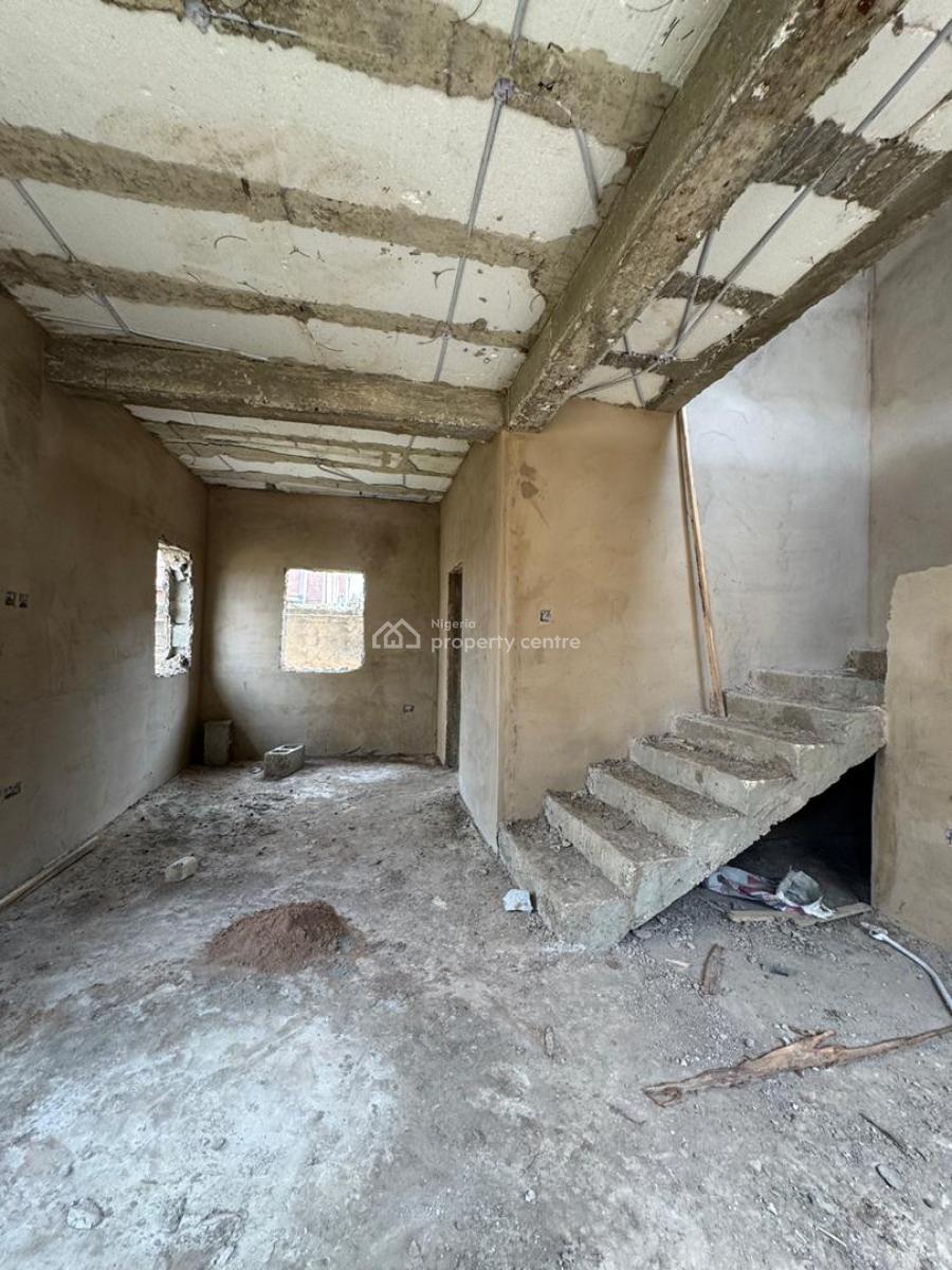 Smart 3 Bed Terrace Duplex with Bq, Off College Road, Ogba, Ikeja, Lagos, Terraced Duplex for Sale