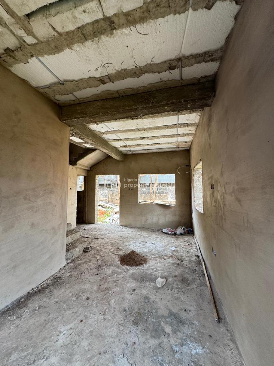 Smart 3 Bed Terrace Duplex with Bq, Off College Road, Ogba, Ikeja, Lagos, Terraced Duplex for Sale