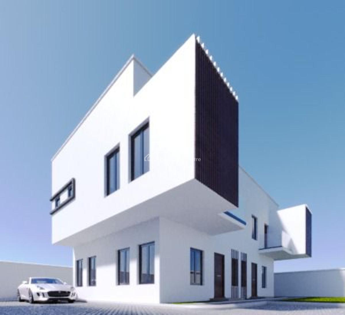 Smart 3 Bed Terrace Duplex with Bq, Off College Road, Ogba, Ikeja, Lagos, Terraced Duplex for Sale