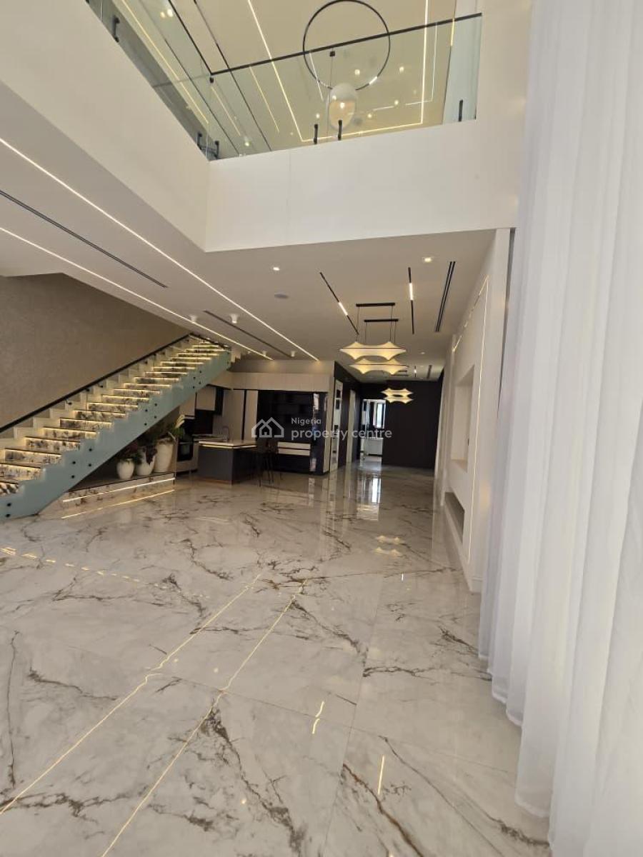 Enormous 5bedroom Duplex with a Bq,pool,cinema Within a Serene Environ, Lekki Phase 1, Lekki, Lagos, House for Sale