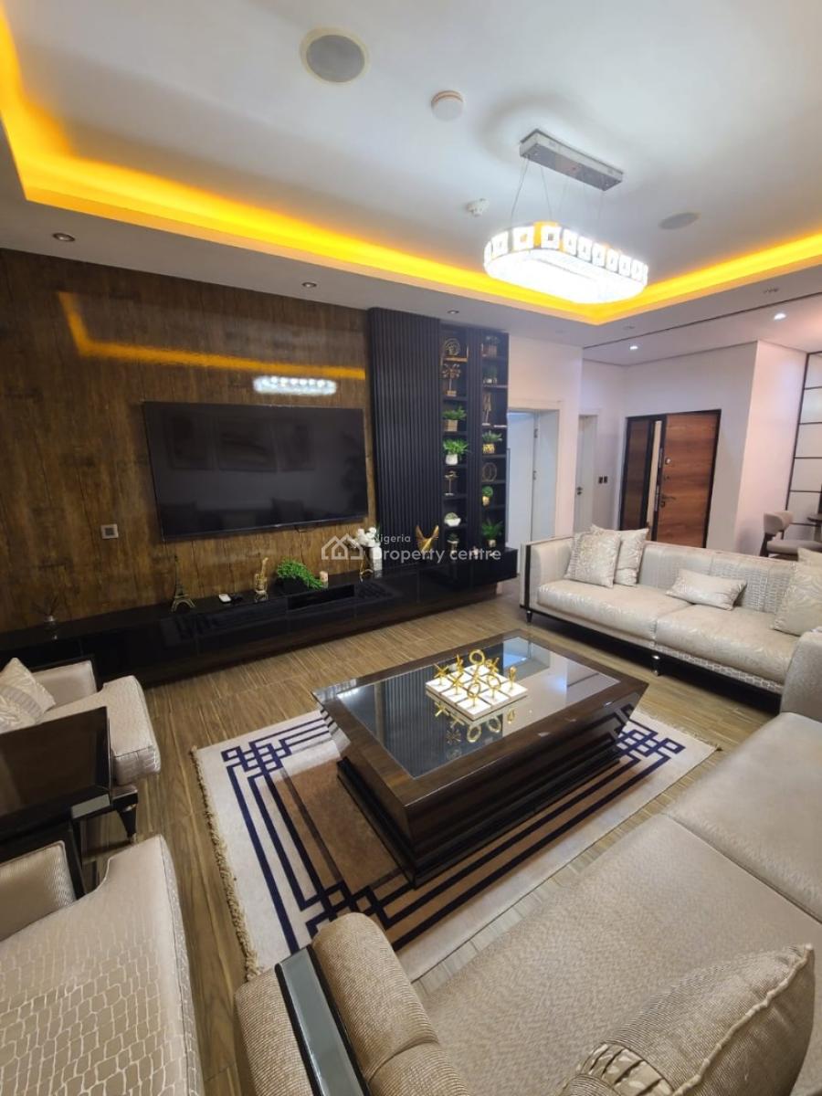 Superbly Furnished 4 Bedroom Riverside Apartment Banana, Banana Island Road, Ikoyi, Lagos, Flat / Apartment for Rent
