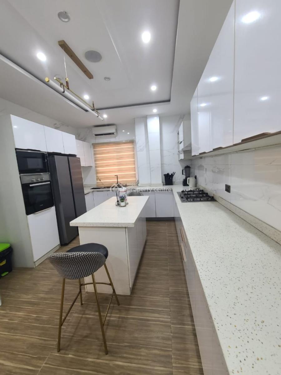 Superbly Furnished 4 Bedroom Riverside Apartment Banana, Banana Island Road, Ikoyi, Lagos, Flat / Apartment for Rent