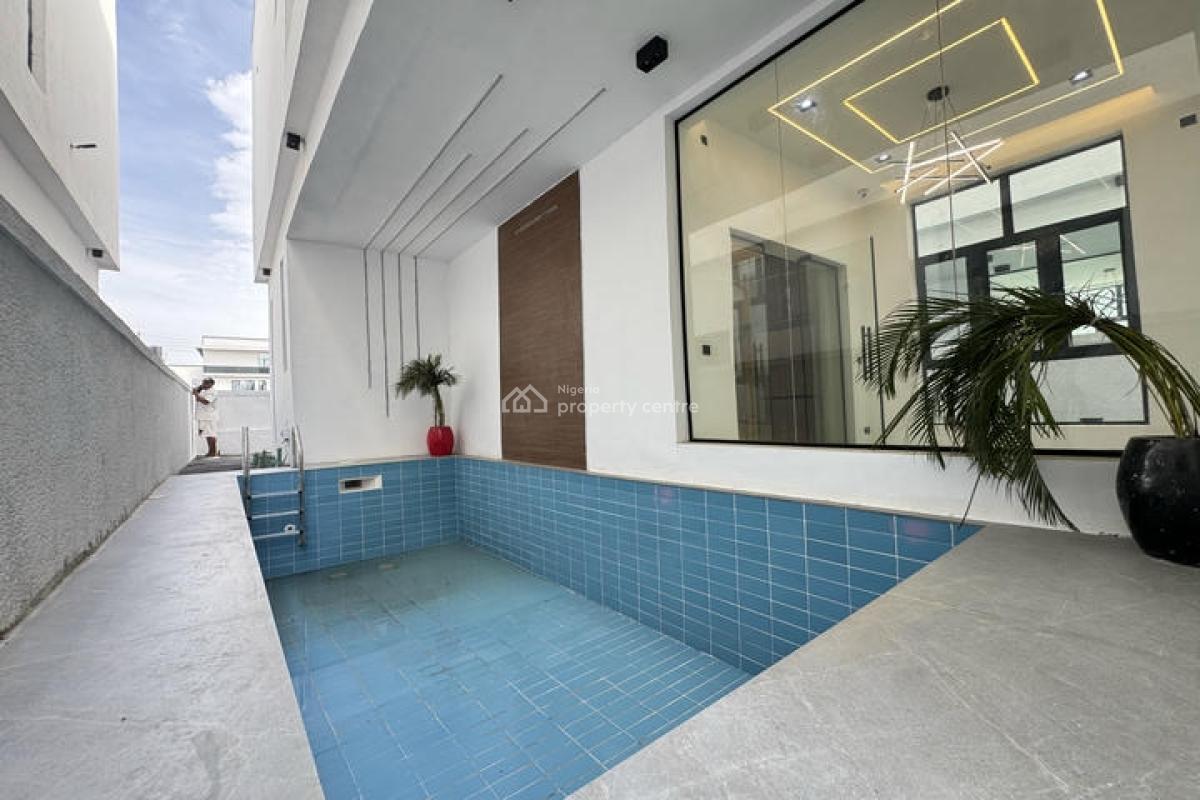Charming 5 Bedroom Detached Duplex with Swimming Pool and Bq, Ikota, Lekki, Lagos, Detached Duplex for Sale