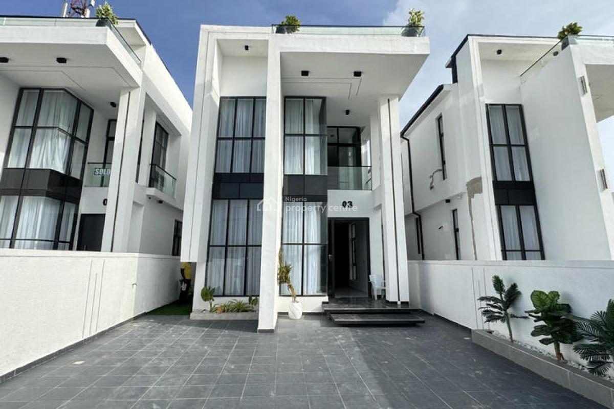 Charming 5 Bedroom Detached Duplex with Swimming Pool and Bq, Ikota, Lekki, Lagos, Detached Duplex for Sale