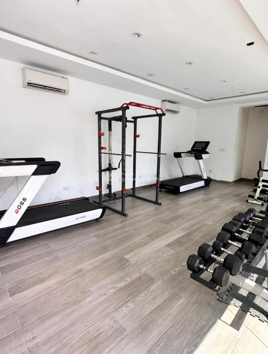 Serviced with with 24/7 Power Supply 4 Bedroom En-suite Maisonette Pen, Lekki Phase 1, Lekki, Lagos, House for Rent