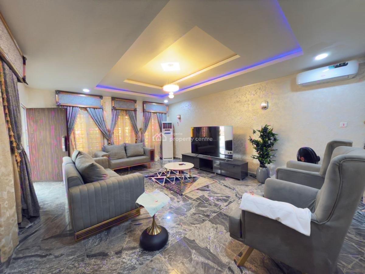 Fully Furnished 4-bedroom Terrace Duplex (alone in The Compound)   L, 📍 Lugbe (few Minutes to The Airport), Lugbe District, Abuja, Flat / Apartment for Rent
