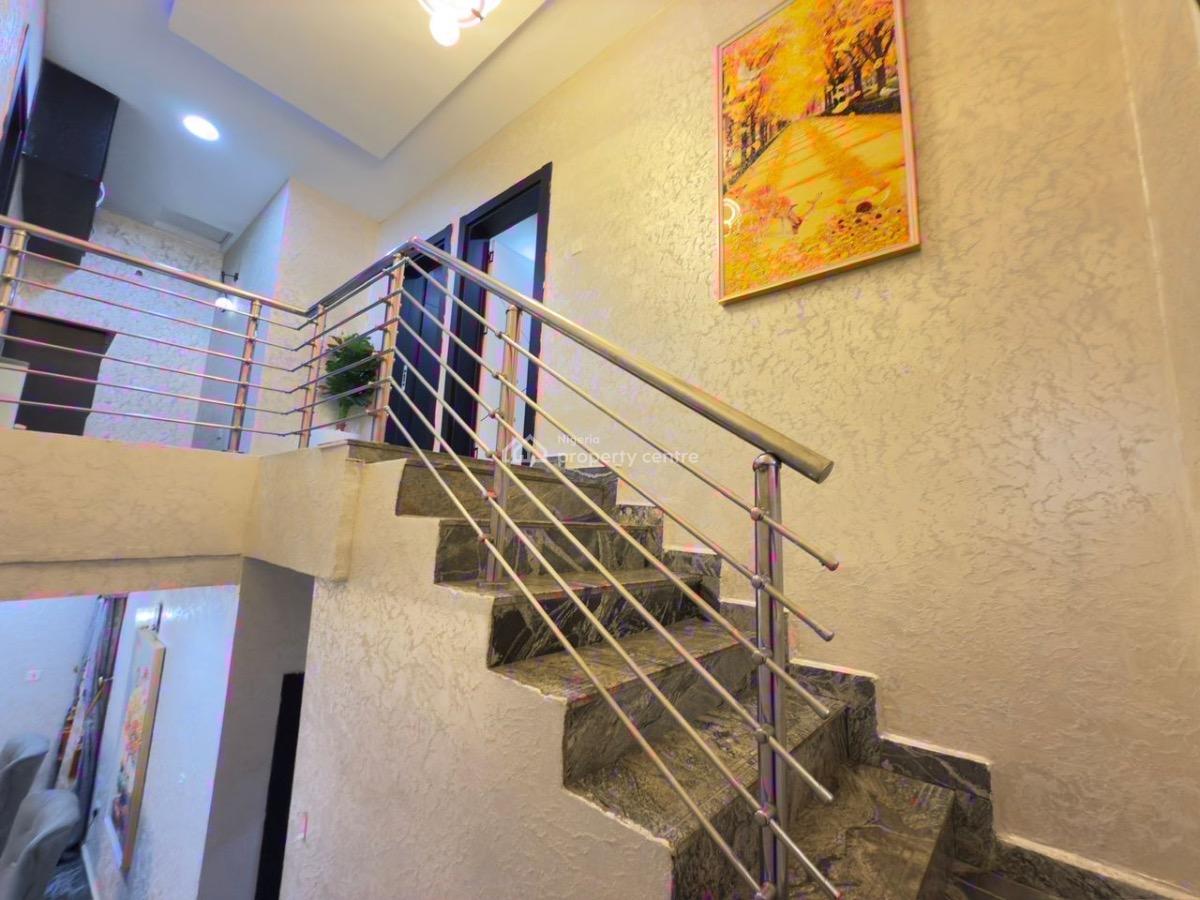 Fully Furnished 4-bedroom Terrace Duplex (alone in The Compound)   L, 📍 Lugbe (few Minutes to The Airport), Lugbe District, Abuja, Flat / Apartment for Rent
