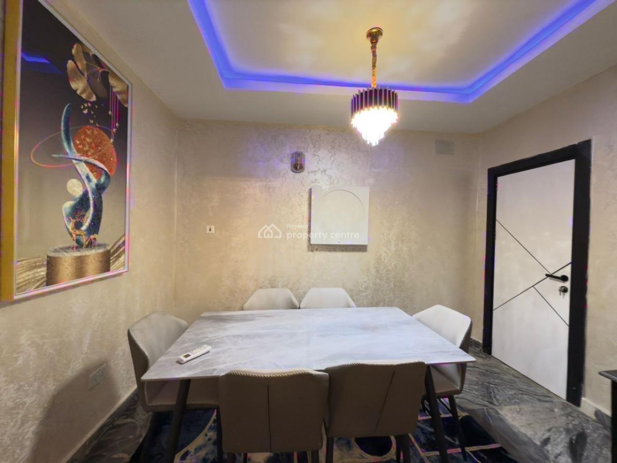 Fully Furnished 4-bedroom Terrace Duplex (alone in The Compound)   L, 📍 Lugbe (few Minutes to The Airport), Lugbe District, Abuja, Flat / Apartment for Rent