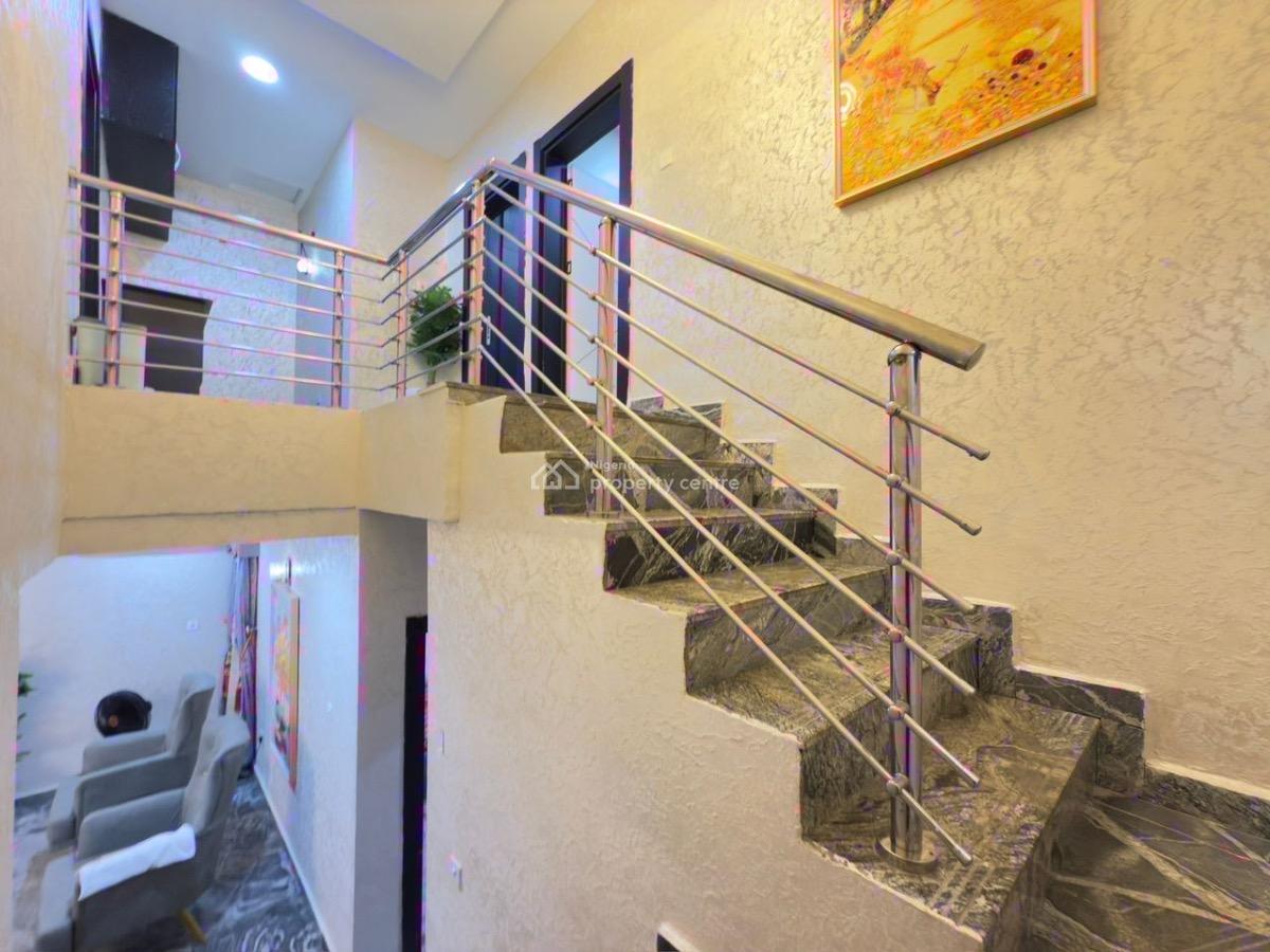 Fully Furnished 4-bedroom Terrace Duplex (alone in The Compound)   L, 📍 Lugbe (few Minutes to The Airport), Lugbe District, Abuja, Flat / Apartment for Rent