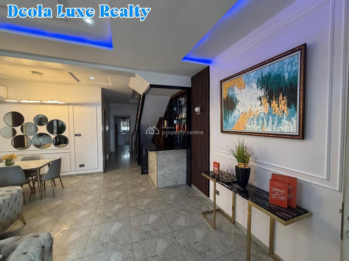 a Spacious 4 Bedroom Detached Duplex in a 24 Hours Power Estate, Family Oriented Estate By The Coastal Road, Ikate, Lekki, Lagos, Semi-detached Duplex for Rent