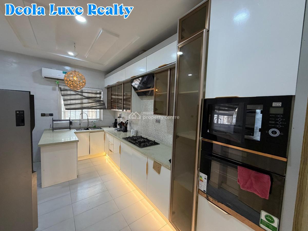a Spacious 4 Bedroom Detached Duplex in a 24 Hours Power Estate, Family Oriented Estate By The Coastal Road, Ikate, Lekki, Lagos, Semi-detached Duplex for Rent