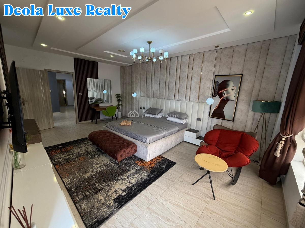 a Spacious 4 Bedroom Detached Duplex in a 24 Hours Power Estate, Family Oriented Estate By The Coastal Road, Ikate, Lekki, Lagos, Semi-detached Duplex for Rent