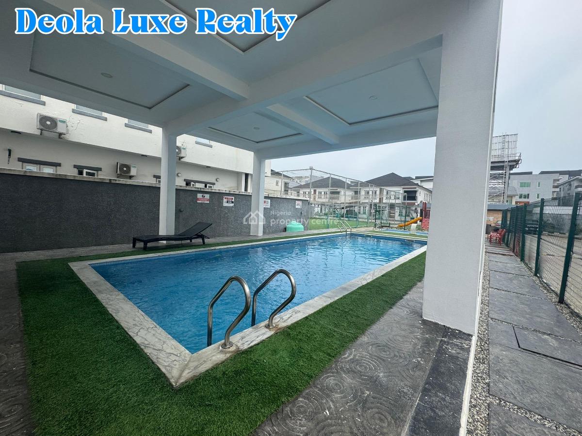 a Spacious 4 Bedroom Detached Duplex in a 24 Hours Power Estate, Family Oriented Estate By The Coastal Road, Ikate, Lekki, Lagos, Semi-detached Duplex for Rent