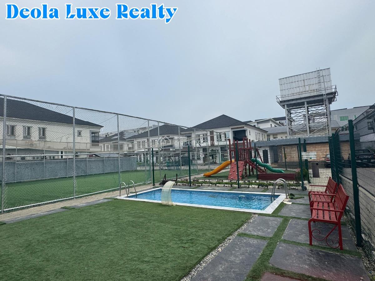 a Spacious 4 Bedroom Detached Duplex in a 24 Hours Power Estate, Family Oriented Estate By The Coastal Road, Ikate, Lekki, Lagos, Semi-detached Duplex for Rent