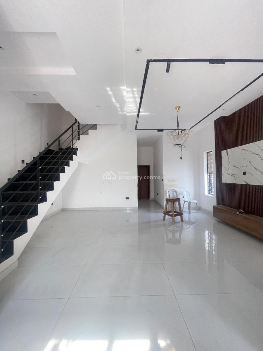 Astonishing 4 Bed Semi Detached Duplex with Tv Console, Sangotedo, Ajah, Lagos, Semi-detached Duplex for Sale