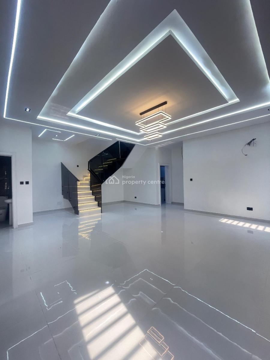 Lovable 4 Bed Semi Detached Duplex with Tv Console and Bq, Sangotedo, Ajah, Lagos, Semi-detached Duplex for Sale