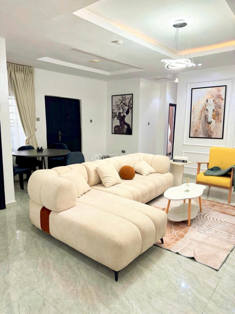 Luxury 2 Bedroom Apartment in Surulere Lagos Fully Furnished Airbnb, Kilo Surulere, Surulere, Lagos, Flat / Apartment Short Let