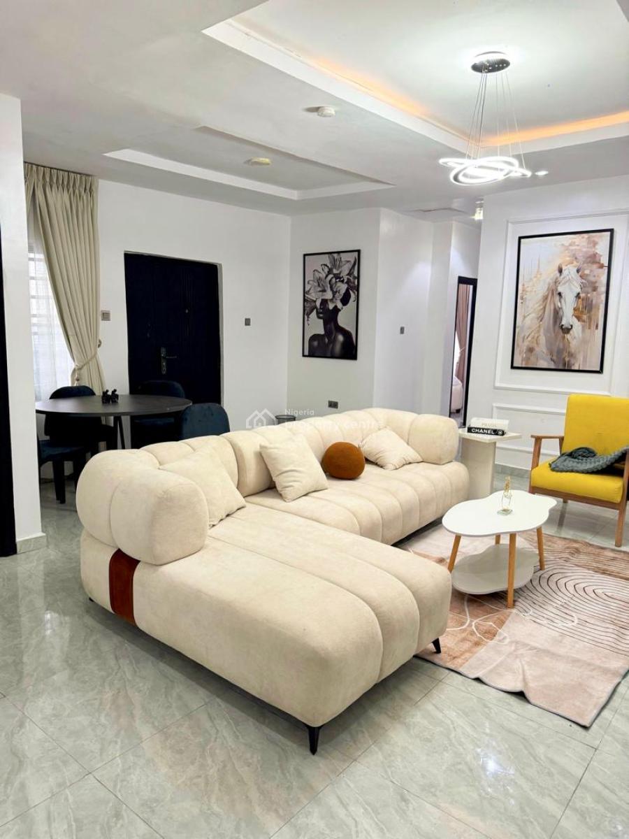Luxury 2 Bedroom Apartment in Surulere Lagos Fully Furnished Airbnb, Kilo Surulere, Surulere, Lagos, Flat / Apartment Short Let