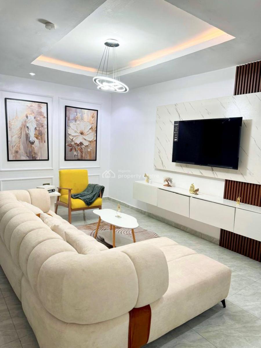 Luxury 2 Bedroom Apartment in Surulere Lagos Fully Furnished Airbnb, Kilo Surulere, Surulere, Lagos, Flat / Apartment Short Let