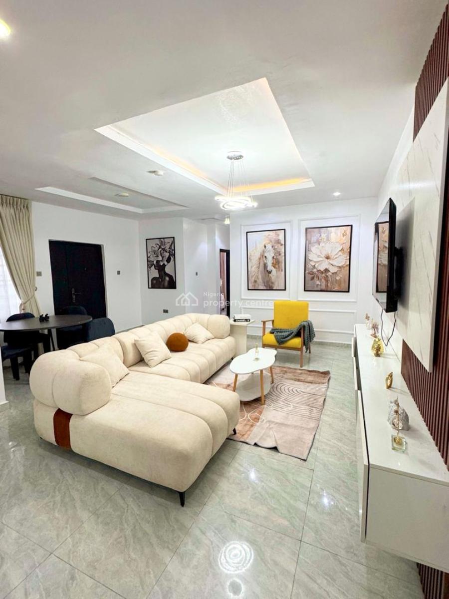 Luxury 2 Bedroom Apartment in Surulere Lagos Fully Furnished Airbnb, Kilo Surulere, Surulere, Lagos, Flat / Apartment Short Let
