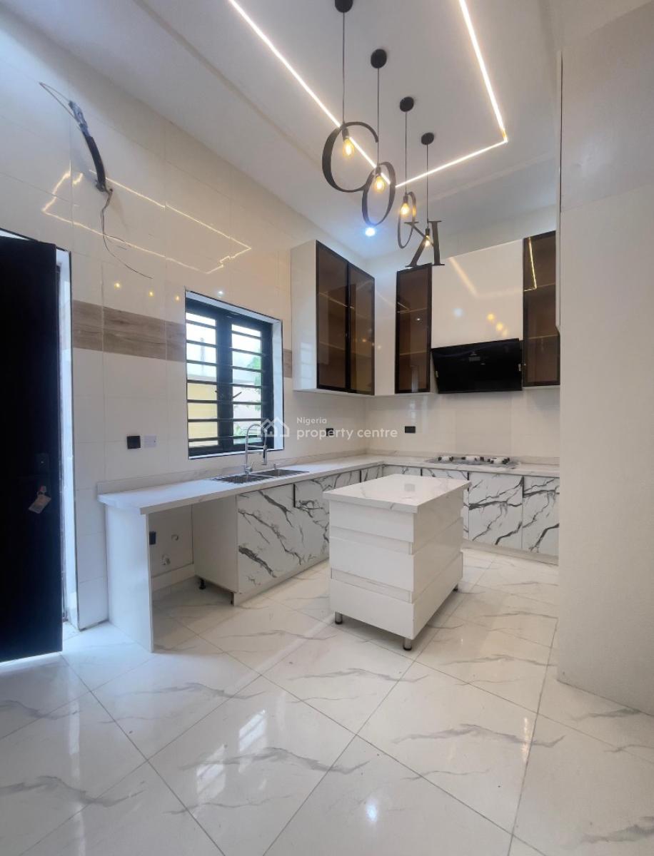 Luxury 4 Bed Fully Detached Duplex with Staircase Motion Sensor Light, Lekki, Ajah, Lagos, Detached Duplex for Sale
