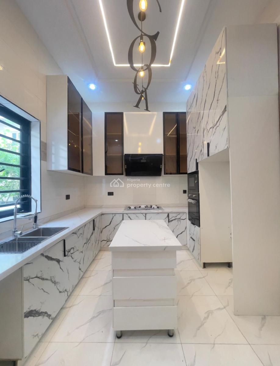 Luxury 4 Bed Fully Detached Duplex with Staircase Motion Sensor Light, Lekki, Ajah, Lagos, Detached Duplex for Sale