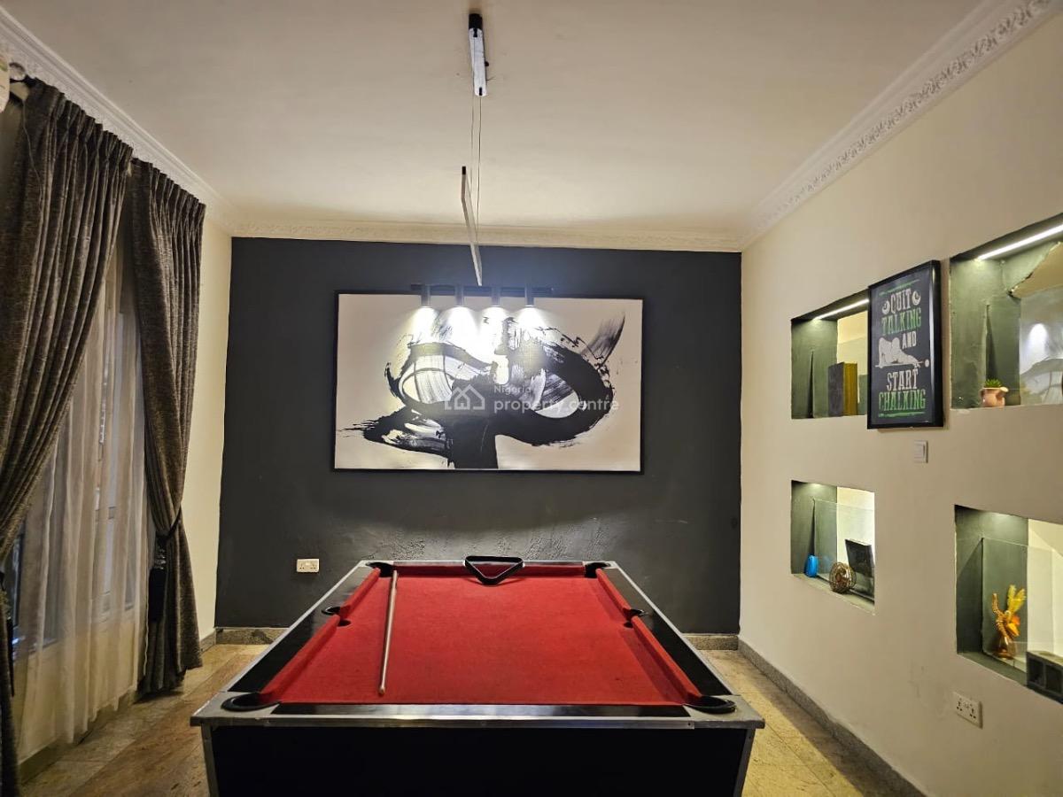 Lovely 4 Bedroom Duplex with Two Living Rooms & Snooker, Ikeja Gra, Ikeja, Lagos, Terraced Duplex Short Let