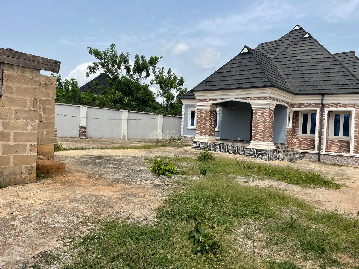 Modern 3 Bedroom Bungalow with Gerald Roof, Golden View, Akure, Ondo, Detached Bungalow for Sale