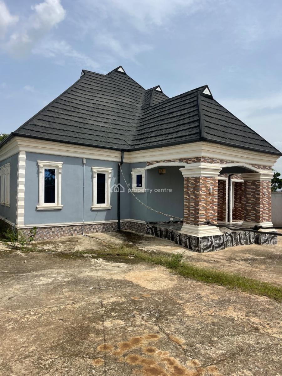Modern 3 Bedroom Bungalow with Gerald Roof, Golden View, Akure, Ondo, Detached Bungalow for Sale