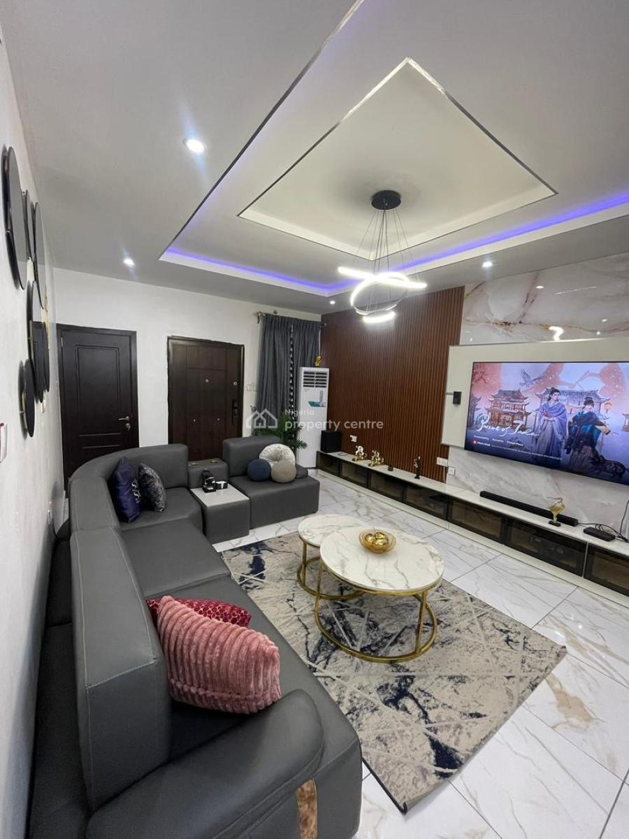 Furnished 2bedroom Apartment with Solar Inverter, Salem, Ikate, Lekki, Lagos, Ikate, Lekki, Lagos, Flat / Apartment for Rent