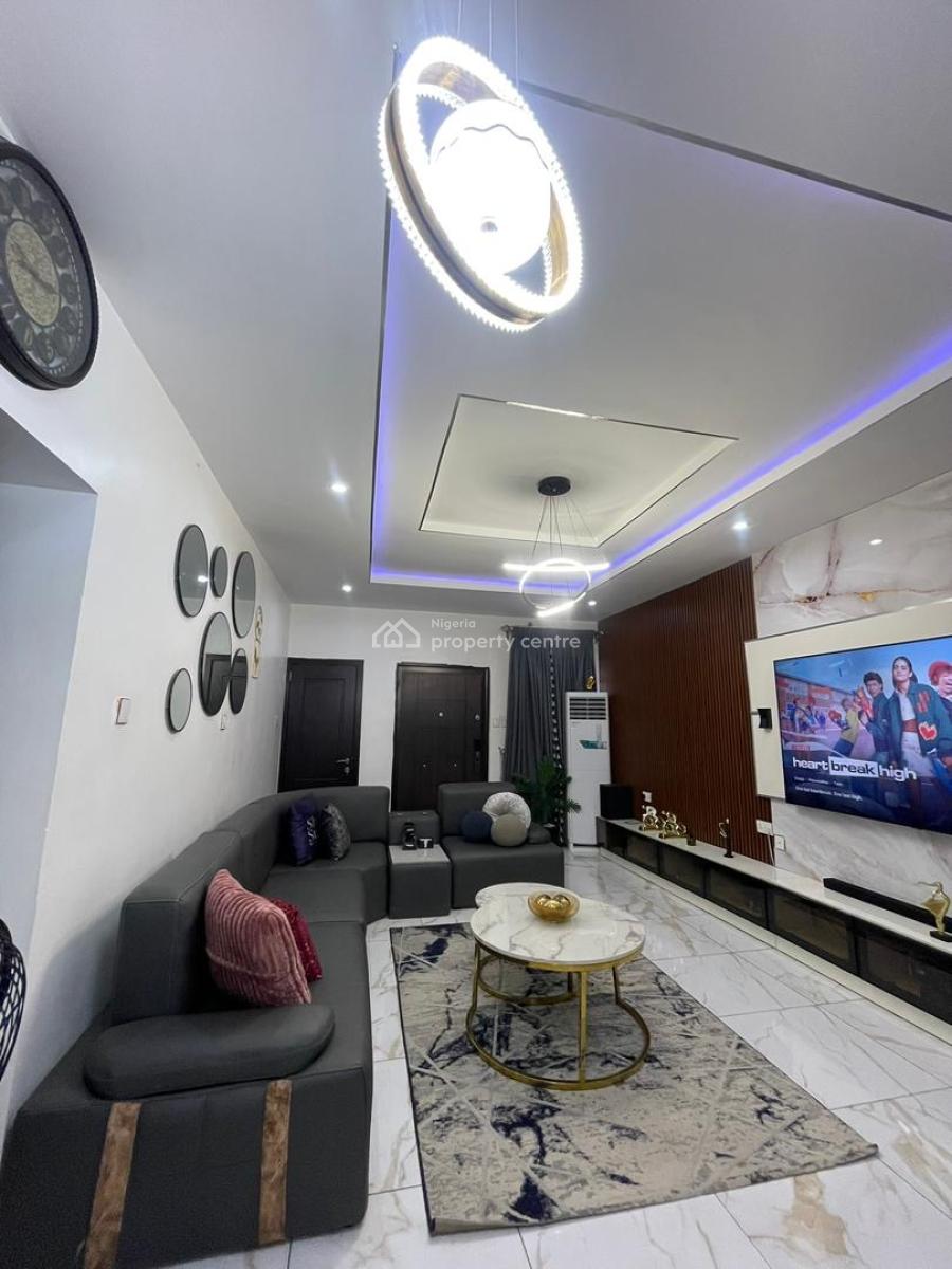 Furnished 2bedroom Apartment with Solar Inverter, Salem, Ikate, Lekki, Lagos, Ikate, Lekki, Lagos, Flat / Apartment for Rent