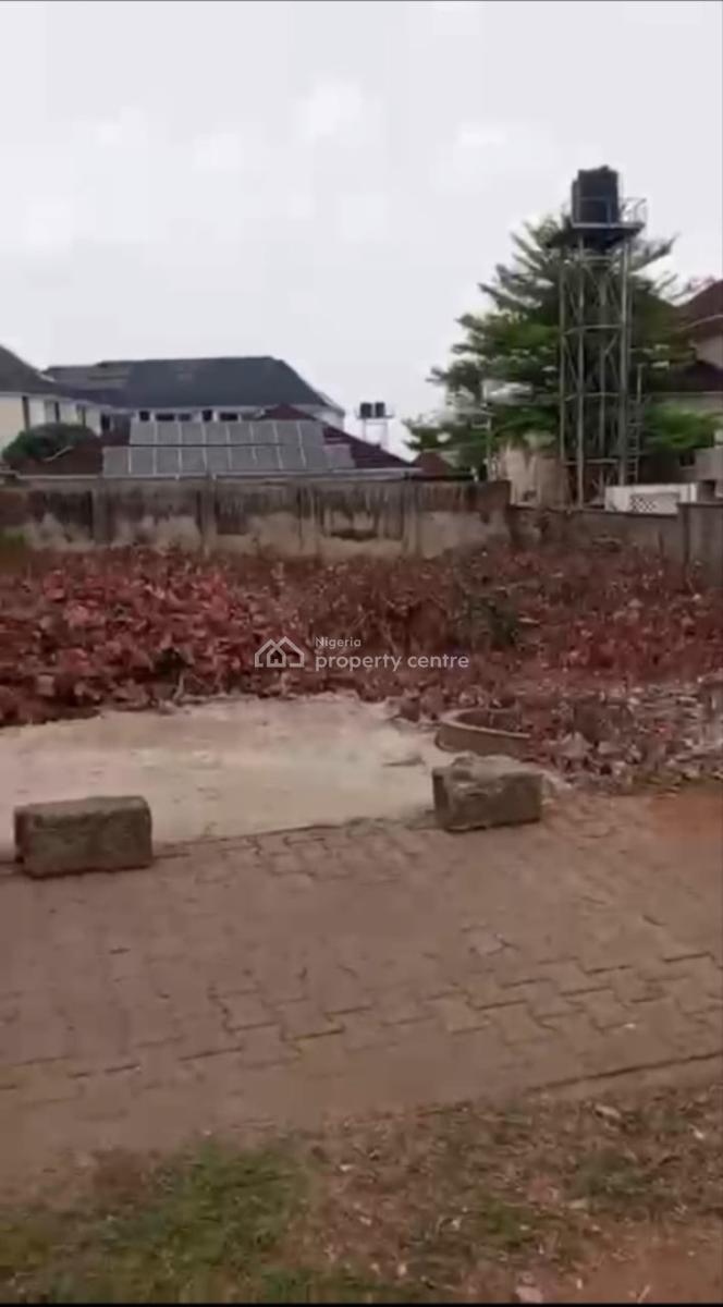 Fenced Flat Land Measuring 987 Sqm on a Tarred Road, Katampe Extension, Katampe, Abuja, Residential Land for Sale