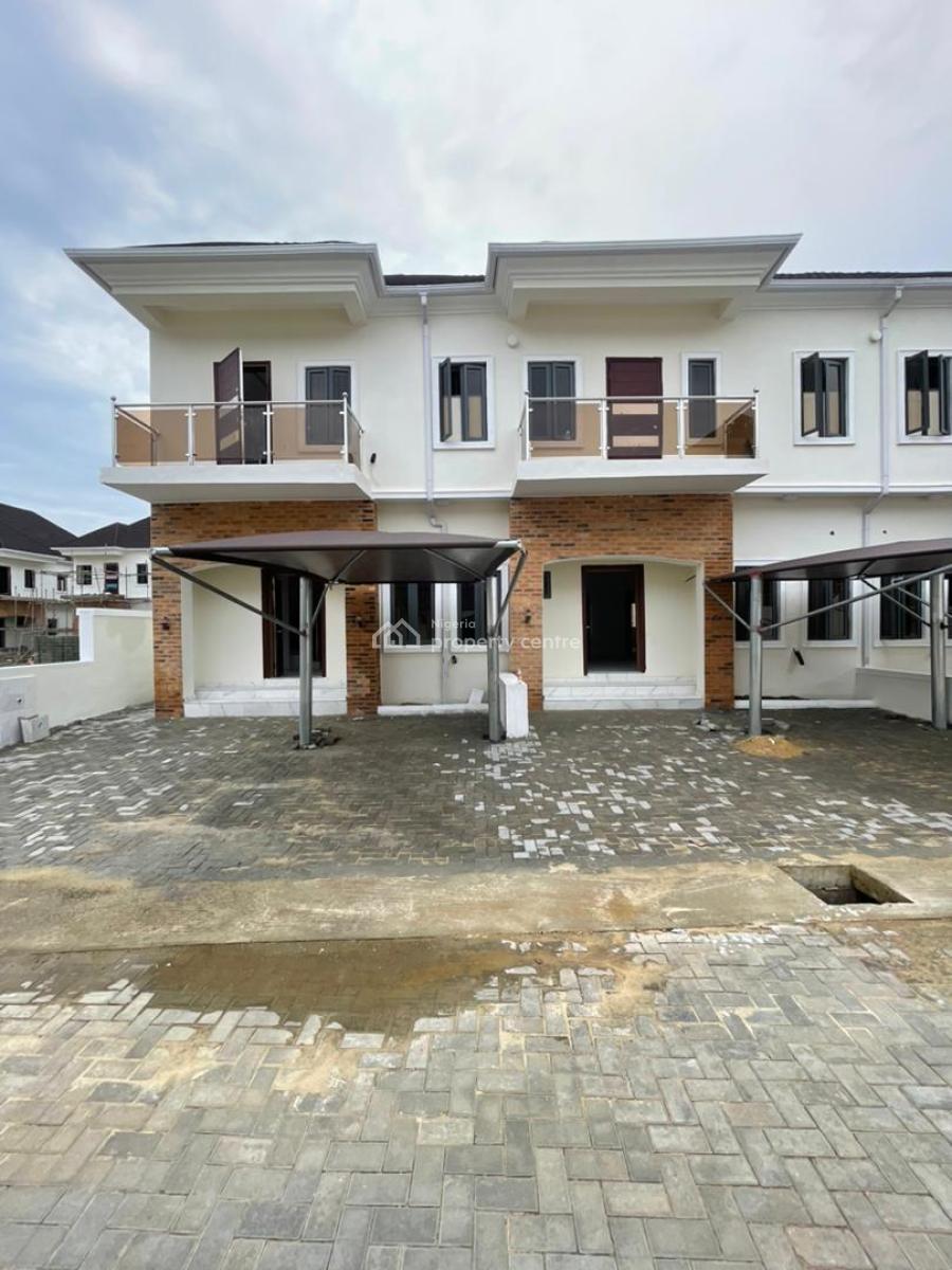 Alluring 3 Bedroom Terraced Duplex in a Communual Living Space, Ajah, Lagos, Terraced Duplex for Sale