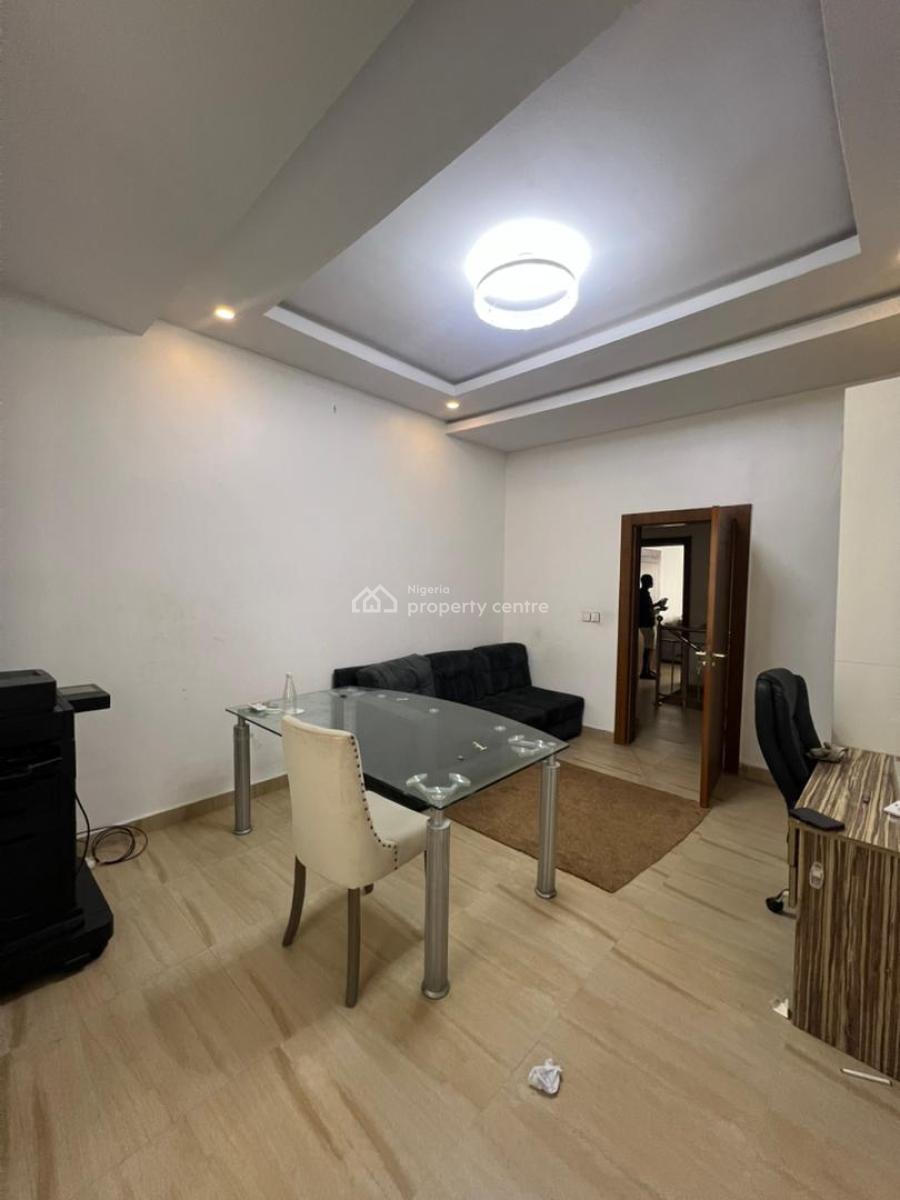 Spacious 4-bedroom Terrace Duplex with Bq in Prime Chevron Axis, Chevron Axis, Lekki, Lagos, Terraced Duplex for Rent