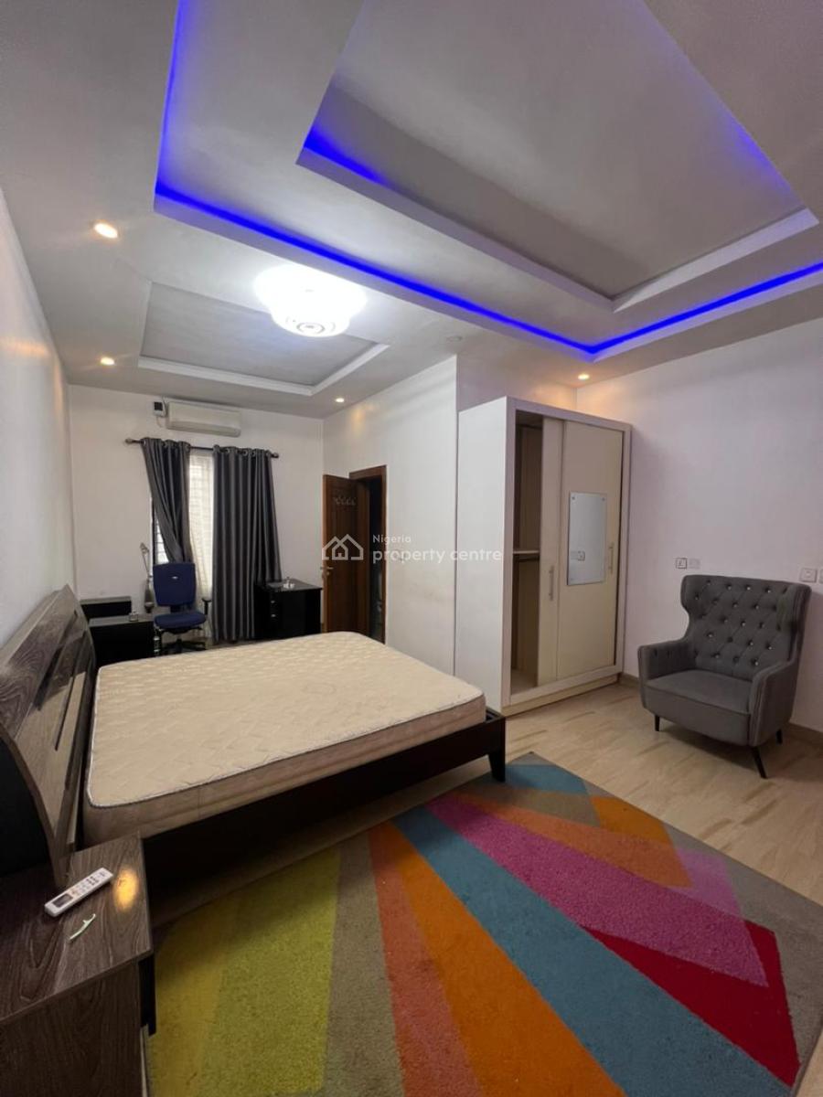 Spacious 4-bedroom Terrace Duplex with Bq in Prime Chevron Axis, Chevron Axis, Lekki, Lagos, Terraced Duplex for Rent