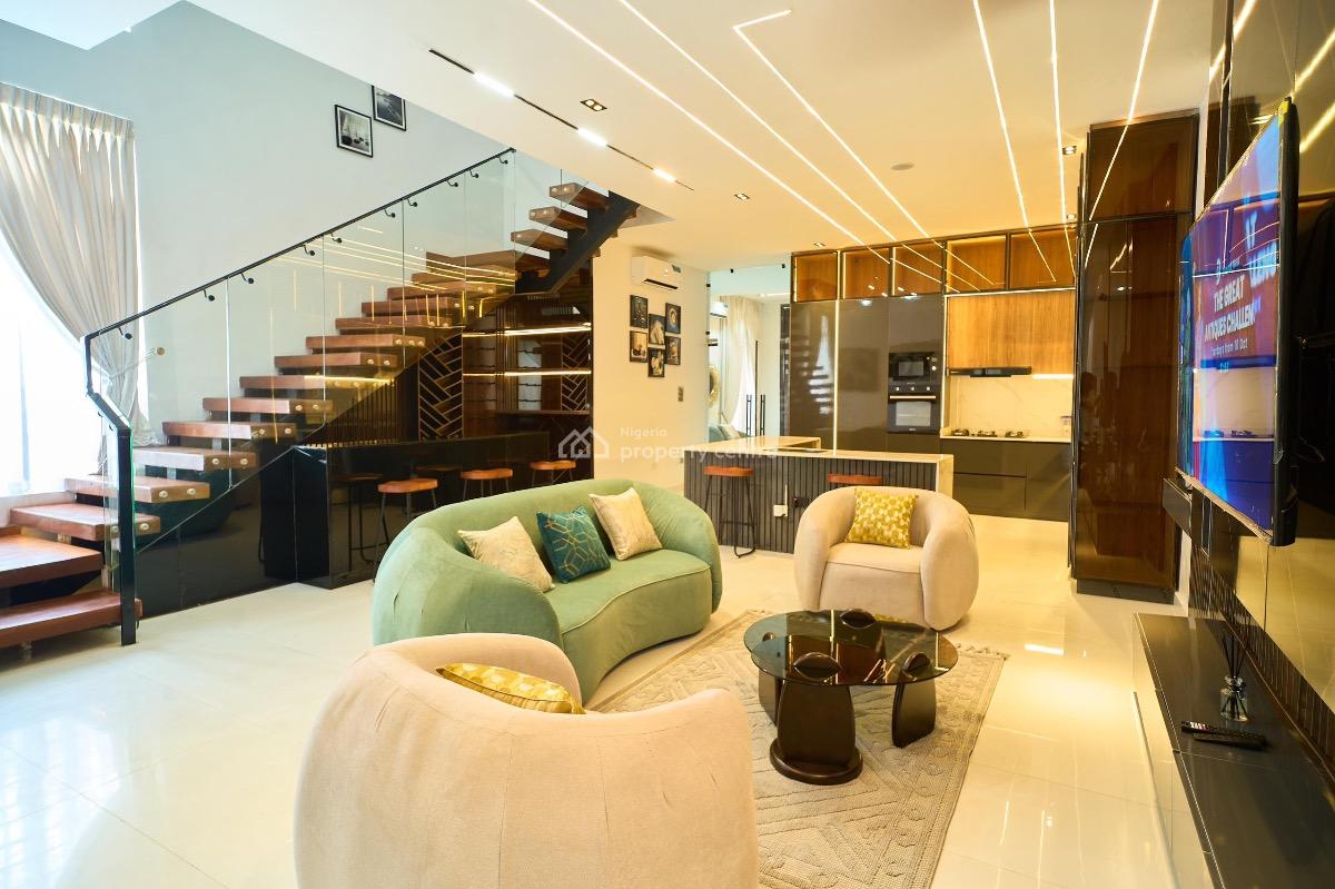 Exclusive 6 Bedroom Duplex with Pool, Cinema & Party Space, Royal Pine Estate,orchid, Lekki, Lagos, House Short Let