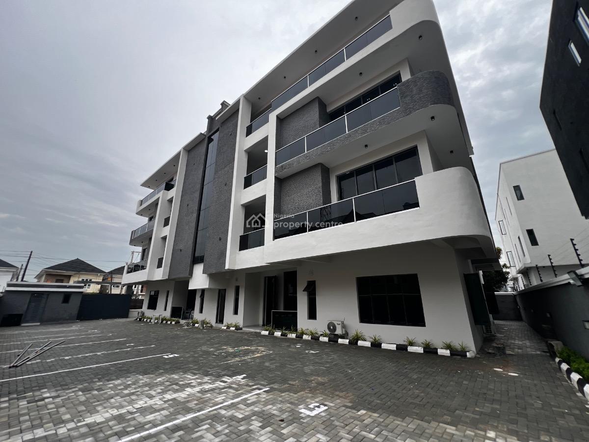 Luxury 3 Bedroom Serviced Apartment with a Room Bq, Lekki Phase 1, Lekki, Lagos, Flat / Apartment for Sale