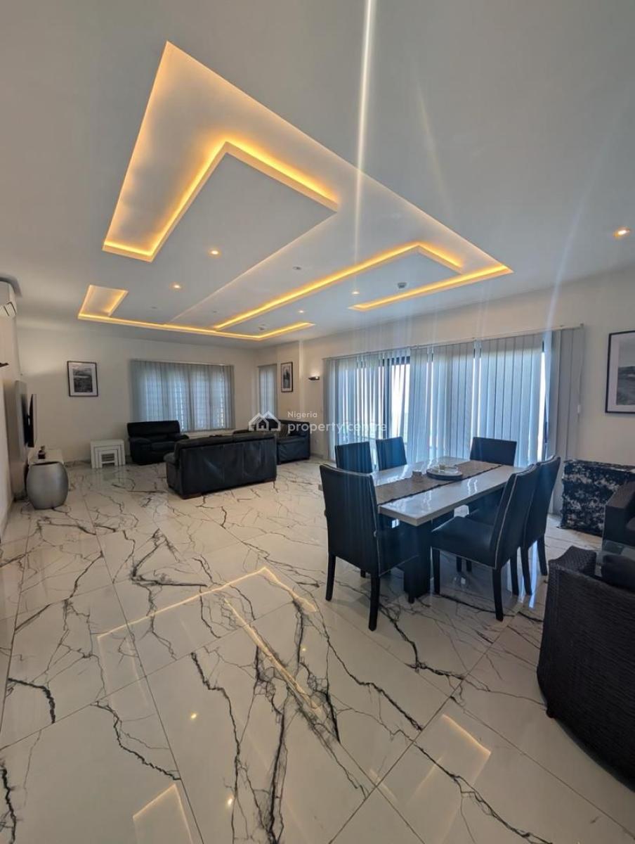 Luxury 3 Bedroom with Waterfront View, Ikoyi, Osborne, Ikoyi, Lagos, Flat / Apartment Short Let