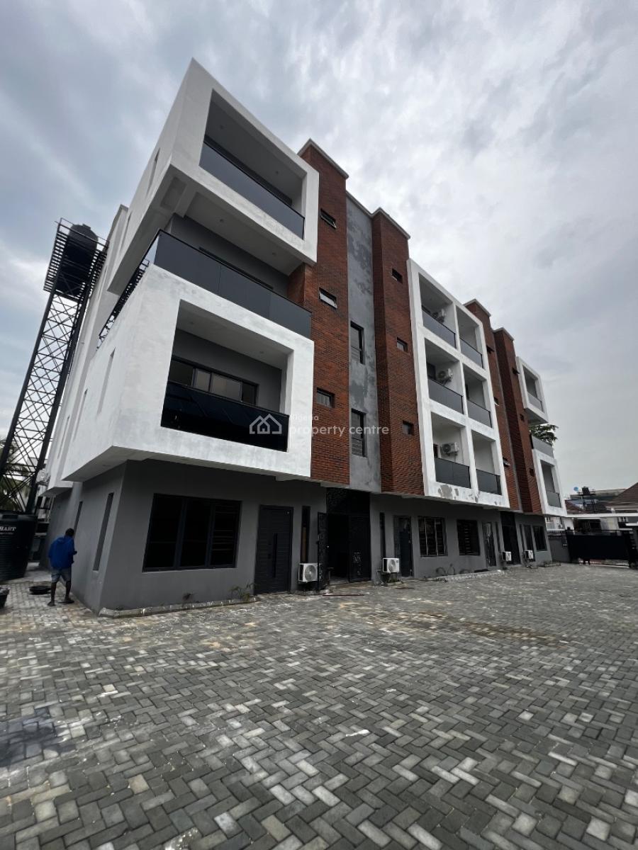Luxury 3 Bedroom Maisonette with a Room Bq,swimming Pool, Lekki Phase 1, Lekki, Lagos, House for Rent