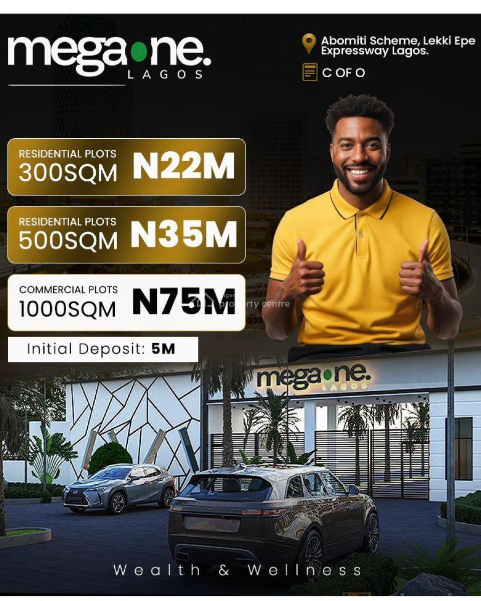 Watch Your Money Grow Secure a Land at Mega One, Ibeju Lekki, Lagos, Land for Sale