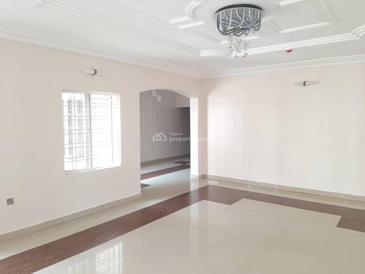 Spacious 4 Bedroom Terrace House with a Room Bq, Katampe Extension, Katampe, Abuja, Terraced Duplex for Rent