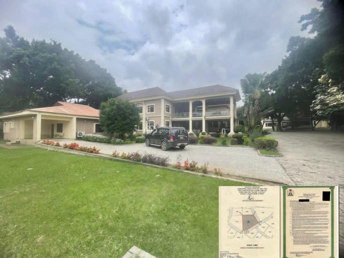 Massive Structure with Excellent Facilities, Other Building on 5498sqm, Presidential Villa, Asokoro District, Abuja, Hotel / Guest House for Sale