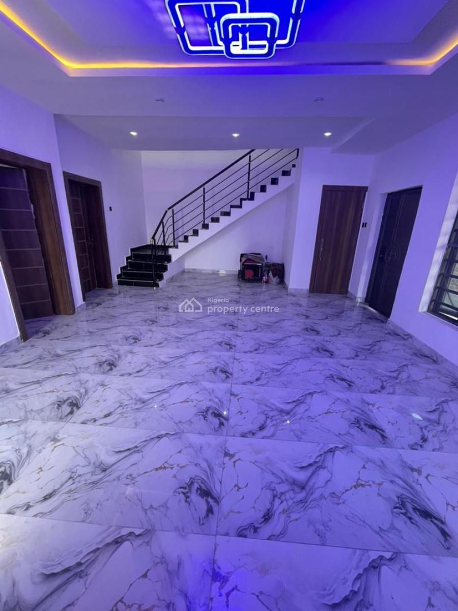 Spacious Self Serviced 4 Bedroom Terrace Duplex with Bq, Marwa Lekki Right, Lekki Phase 1, Lekki, Lagos, Terraced Duplex for Rent