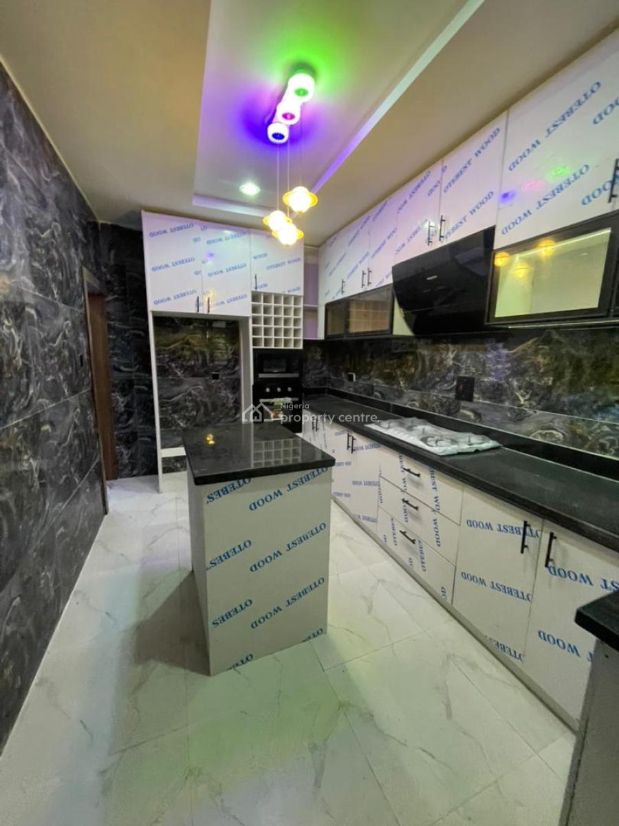 Spacious Self Serviced 4 Bedroom Terrace Duplex with Bq, Marwa Lekki Right, Lekki Phase 1, Lekki, Lagos, Terraced Duplex for Rent